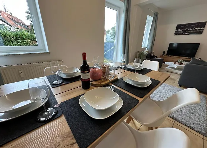 Modernes Und Gemuetliches Gartenapartent Fuer 5-6 Pers.*zentral*netflix*top