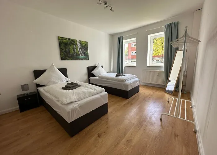 Lejlighed Modernes Und Gemuetliches Gartenapartent Fuer 5-6 Pers.*zentral*netflix*top *